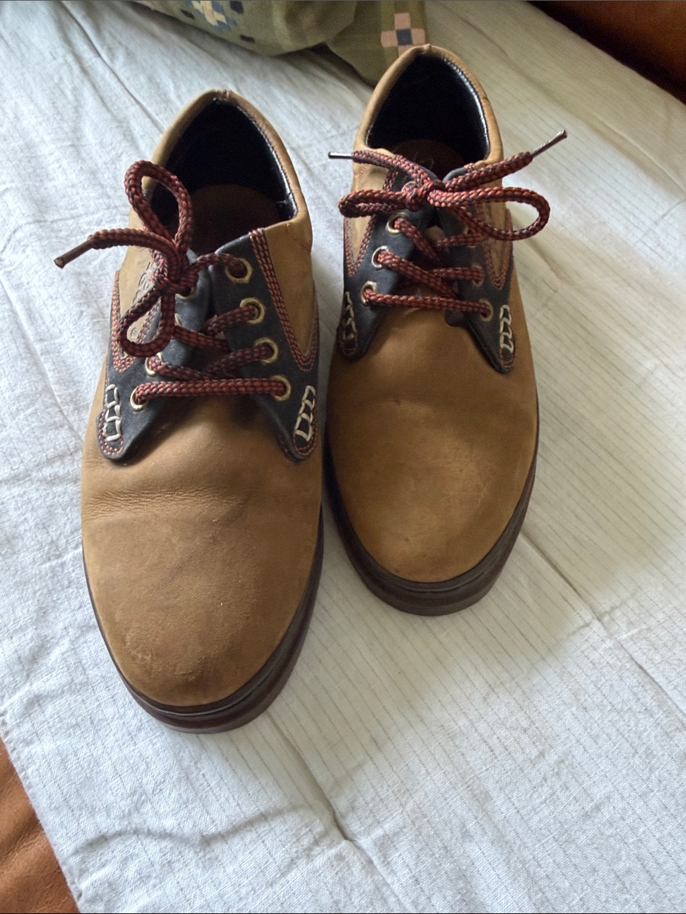 Casual leather Oxford shoes